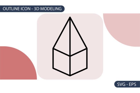 3D Modeling Icon for Modern Design