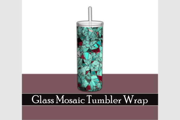 Broken Glass Mosaic 3D Tumbler Wrap: Design Evaluation and Application Guide