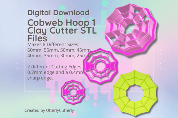 Clay Cutter STL File - Cobweb Hoop 1: Technical Specs and Application Guide