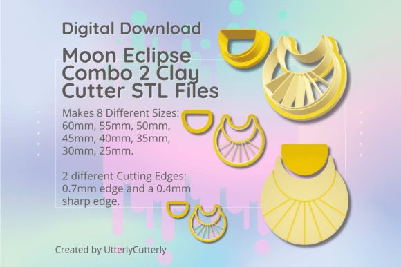 Clay Cutter STL File - Moon Eclipse Comb: A Practical Guide to Digital Fabrication