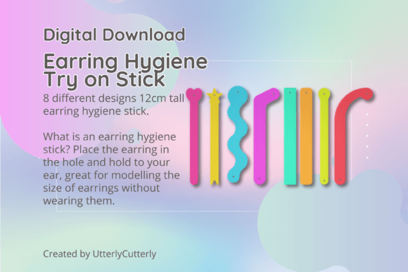 Elevating Jewelry Hygiene and Display: A Complete Guide to 3D Printed Earring Try-On Sticks