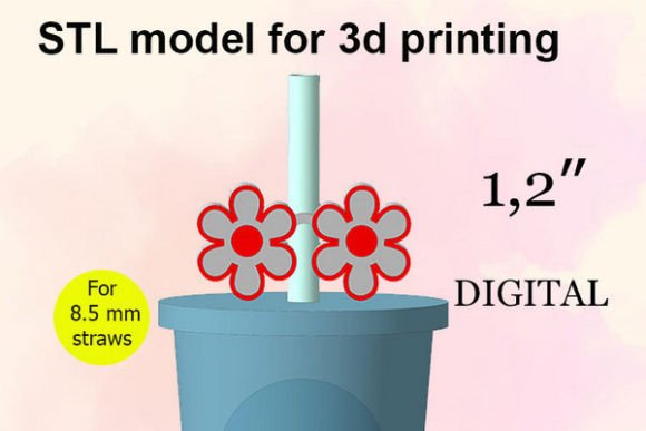 Evaluating the Daisy Glass Straw Topper STL File for Event Styling and 3D Printing