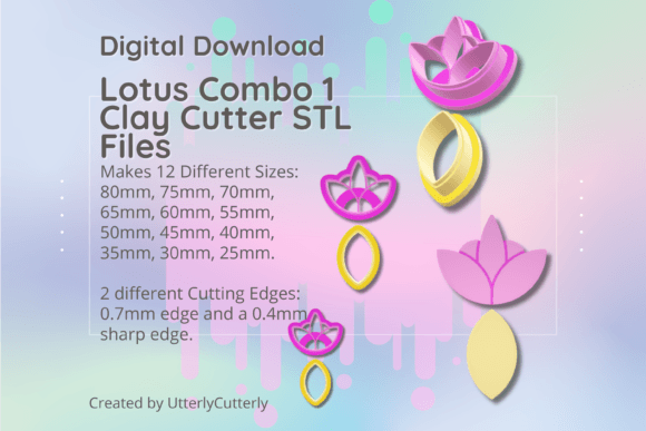 Lotus Pearl Combo: Clay Cutter STL File Guide