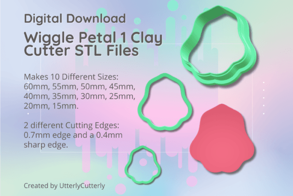 Mastering the Wiggle Petal Design: A Comprehensive Guide to Clay Cutter STL Files for Jewelry and Baking