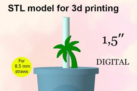 Palm Straw Topper STL File: Evaluating Fit, Function, and Event Styling