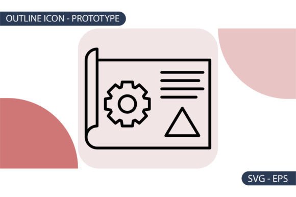 Prototype Icon: High-Quality 3D Printing Graphics