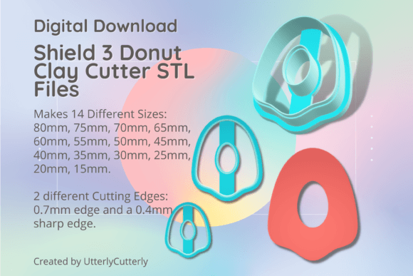 Shield 3 Donut Clay Cutter - Earring STL: A Comprehensive Guide to Digital Fabrication